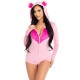 LEG AVENUE BODY OSITO TERCIOPELO ROSA M