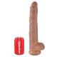 KING COCK PENE REALISTICO CON TESTICULOS 356 CM