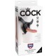 KING COCK HARNESS CON PENE REALISTICO 1520CM