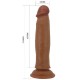 PRETTY LOVE KEON DILDO REALaSTICO 21 CM MULATO