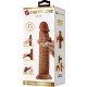 PRETTY LOVE KEON DILDO REALaSTICO 21 CM MULATO