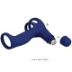 PRETTY LOVE ELISH ANILLO VIBRADOR CON EXTENSIaN AZUL