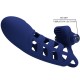 PRETTY LOVE ALTAF ANILLO VIBRADOR CON FUNDA DE SILICONA AZUL
