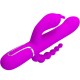 PRETTY LOVE CAMMY TRIPLE VIBRADOR MULTIFUNCIaN 4 EN 1 ROSA