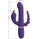PRETTY LOVE CAMMY TRIPLE VIBRADOR MULTIFUNCIaN 4 EN 1 MORADO