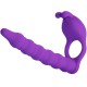 PRETTY LOVE BLACKNEY ANILLO PENE CON PLUG VIBRADOR LILA