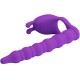 PRETTY LOVE BLACKNEY ANILLO PENE CON PLUG VIBRADOR LILA