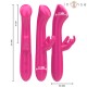 INTENSE JULIETA VIBRADOR RABBIT 186 CM 10 VIBRACIONES ROSA