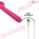 INTENSE PATY VIBRADOR 19 CM FLEXIBLE 10 VIBRACIONES MODELO 2 ROSA