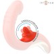 INTENSE PAULINA VIBRADOR ESTIMULADOR EN FORMA DE U ROJO