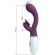 PRETTY LOVE BUTTERFLY KISS VIBRADOR RABBIT ESTIMULADOR PUNTO G MORADO