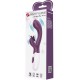 PRETTY LOVE BUTTERFLY KISS VIBRADOR RABBIT ESTIMULADOR PUNTO G MORADO