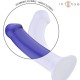 INTENSE VICTORIA VIBRADOR CON VENTOSA 10 VIBRACIONES AZUL OSCURO CONTROL REMOTO
