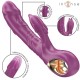 INTENSE HALLE VIBRADOR MULTIFUNCIaN CON LENGUA ESTIMULADORA EN FORMA DE DELFaN MORADO