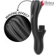 IBIZA VIBRADOR HI TECH RABITT MULTI CELDAS CLITORIALES Y DOBLE CLAMPING NEGRO
