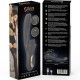 IBIZA VIBRADOR HI TECH RABITT MULTI CELDAS CLITORIALES Y DOBLE CLAMPING NEGRO