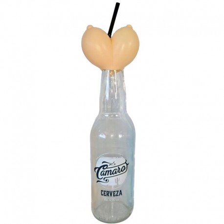 DIABLO PICANTE TETAS PARA BOTELLA DE CRISTAL 360 ML