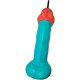 DIABLO PICANTE VASO PENE PLaSTICO AZUL