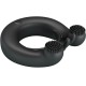 PRETTY LOVE DAHLIA ANILLO VIBRADOR ESTIMULADOR DE CLaTOIS 12 VIBRACIONES NEGRO