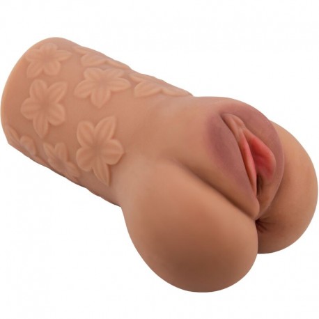 CRAZY BULL SCARLET VAGINA Y ANO DISEaO CON FLORES NATURAL