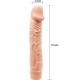 BAILE BOB VIBRADOR REALaSTICO 225 CM NATURAL