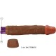 BAILE BOB VIBRADOR REALaSTICO 225 CM MULATO