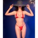CHILIROSE CR 4840 MICRO BIKINI ROJO S M