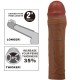 PRETTY LOVE CHANE FUNDA PARA PENE CON EXTENSIaN DE 5 CM MULATO