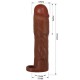 PRETTY LOVE GERD FUNDA PARA PENE CON EXTENSIaN DE 76 CM MULATO