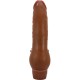BAILE BARBARA VIBRADOR REALaSTICO 195 CM MULATO