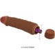 BAILE JEFF VIBRADOR REALaSTICO 195 CM MULATO