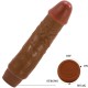 BAILE JEFF VIBRADOR REALaSTICO 195 CM MULATO