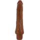 BAILE DRYAD VIBRADOR REALaSTICO 25 CM MULATO
