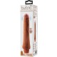 BAILE DRYAD VIBRADOR REALaSTICO 25 CM MULATO