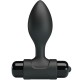 PRETTY LOVE VIBRA BUTT PLUG ANAL 10 VIBRACIONES NEGRO