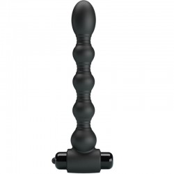 PRETTY LOVE LYNN PLUG ANAL SILICONA 10 VIBRACIONES NEGRO