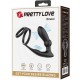 PRETTY LOVE EMONI ANILLO PENE PLUG ANAL 12 VIBRACIONES NEGRO