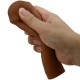 PRETTY LOVE NILE FUNDA PARA PENE CON EXTENSIaN DE 25 CM MULATO