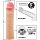 PRETTY LOVE CHELSEA FUNDA PENE CON EXTENSIaN DE 76 CM NATURAL