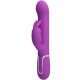 PRETTY LOVE COALE VIBRADOR RABBIT MULTIFUNCIaN 4 EN 1 MORADO