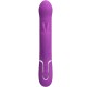 PRETTY LOVE COALE VIBRADOR RABBIT MULTIFUNCIaN 4 EN 1 MORADO