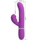 PRETTY LOVE PERLITA VIBRADOR RABBIT MULTIFUNCIaN 3 EN 1 MORADO