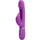 PRETTY LOVE KAMPAS VIBRADOR RABBIT MULTIFUNCIaN 3 EN 1 MORADO