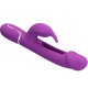 PRETTY LOVE KAMPAS VIBRADOR RABBIT MULTIFUNCIaN 3 EN 1 MORADO