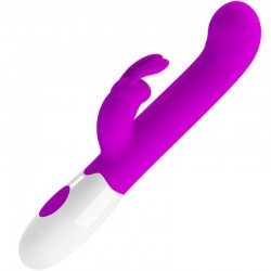 PRETTY LOVE CENTAUR VIBRADOR RABBIT 30 MODOS DE VIBRACIaN MORADO