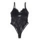 SUBBLIME 955625 BODY DE ENCAJE CON CIERRE INFERIOR NEGRO L XL