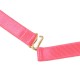 SUBBLIME 955304 SET SUJETADOR CON COLLAR Y DETALLES PARA PIERNAS ROSA FLUORESCENTE L XL