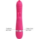 PRETTY LOVE PHOENIX VIBRADOR RABBIT MULTIFUNCIaN ROSA