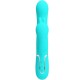 PRETTY LOVE CAMMY TRIPLE VIBRADOR RABBIT MULTIFUNCIaN 4 EN 1 AZUL