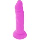 DIVERSIA DILDO FLEXIBLE CON VIBRACION LILA 23 CM O 43 CM